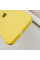 Силіконовий чохол Silicone Case Full Protective (AA) для Apple iPhone 16 (6.1) - Жовтий / Yellow - фото