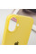 Силіконовий чохол Silicone Case Full Protective (AA) для Apple iPhone 16 (6.1) - Жовтий / Yellow - фото