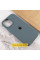 Силиконовый чехол Silicone Case Full Protective (AA) для Apple iPhone 16 (6.1) - Зеленый / Cactus - фото