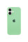 Силиконовый чехол Silicone Case Full Protective (AA) для Apple iPhone 16 (6.1) - Зеленый / Pistachio - фото