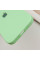 Силиконовый чехол Silicone Case Full Protective (AA) для Apple iPhone 16 (6.1) - Зеленый / Pistachio - фото