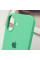 Силиконовый чехол Silicone Case Full Protective (AA) для Apple iPhone 16 (6.1) - Зеленый / Spearmint - фото