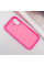 Силиконовый чехол Silicone Case Full Protective (AA) для Apple iPhone 16 (6.1) - Розовый / Barbie pink - фото