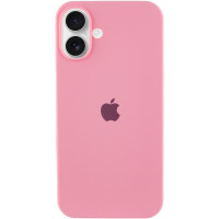 Силіконовий чохол Silicone Case Full Protective (AA) для Apple iPhone 16 (6.1) - Рожевий / Light pink