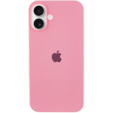 Силіконовий чохол Silicone Case Full Protective (AA) для Apple iPhone 16 (6.1) - Рожевий / Light pink