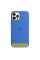 Силиконовый чехол Silicone Case Full Protective (AA) для Apple iPhone 16 (6.1) - Синий / Capri Blue - фото