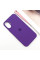 Силиконовый чехол Silicone Case Full Protective (AA) для Apple iPhone 16 (6.1) - Фиолетовый / Amethyst - фото