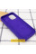 Силиконовый чехол Silicone Case Full Protective (AA) для Apple iPhone 16 (6.1) - Фиолетовый / Ultra Violet - фото