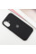 Силіконовий чохол Silicone Case Full Protective (AA) для Apple iPhone 16 (6.1) - Чорний / Black - фото