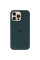 Силіконовий чохол Silicone Case Full Protective (AA) для Apple iPhone 16 Pro (6.3) - Зелений / Forest green - фото