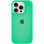 Силіконовий чохол Silicone Case Full Protective (AA) для Apple iPhone 16 Pro (6.3) - Зелений / Spearmint