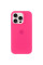 Силіконовий чохол Silicone Case Full Protective (AA) для Apple iPhone 16 Pro (6.3) - Рожевий / Barbie pink - фото