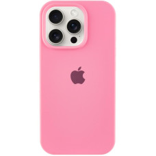 Силіконовий чохол Silicone Case Full Protective (AA) для Apple iPhone 16 Pro (6.3) - Рожевий / Pink