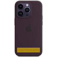 Силіконовий чохол Silicone Case Full Protective (AA) для Apple iPhone 16 Pro (6.3) - Фіолетовий / Elderberry