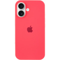 Силіконовий чохол Silicone Case Full Protective (AA) для Apple iPhone 16 Plus (6.7) - Кавуновий / Watermelon red