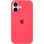 Силіконовий чохол Silicone Case Full Protective (AA) для Apple iPhone 16 Plus (6.7) - Кавуновий / Watermelon red