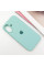 Силіконовий чохол Silicone Case Full Protective (AA) для Apple iPhone 16 Plus (6.7) - Бірюзовий / Beryl - фото