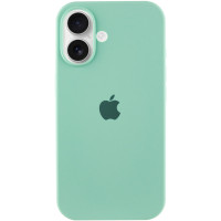 Силиконовый чехол Silicone Case Full Protective (AA) для Apple iPhone 16 Plus (6.7) - Бирюзовый / Turquoise