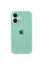 Силиконовый чехол Silicone Case Full Protective (AA) для Apple iPhone 16 Plus (6.7) - Бирюзовый / Turquoise - фото