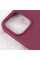 Силіконовий чохол Silicone Case Full Protective (AA) для Apple iPhone 16 Plus (6.7) - Бордовий / Plum - фото