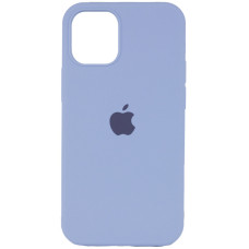 Силіконовий чохол Silicone Case Full Protective (AA) для Apple iPhone 16 Plus (6.7) - Блакитний / Lilac Blue