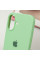 Силиконовый чехол Silicone Case Full Protective (AA) для Apple iPhone 16 Plus (6.7) - Зеленый / Pistachio - фото