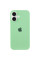 Силиконовый чехол Silicone Case Full Protective (AA) для Apple iPhone 16 Plus (6.7) - Зеленый / Pistachio - фото