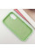 Силиконовый чехол Silicone Case Full Protective (AA) для Apple iPhone 16 Plus (6.7) - Зеленый / Pistachio - фото