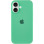 Силіконовий чохол Silicone Case Full Protective (AA) для Apple iPhone 16 Plus (6.7) - Зелений / Spearmint