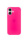 Силіконовий чохол Silicone Case Full Protective (AA) для Apple iPhone 16 Plus (6.7) - Рожевий / Barbie pink - фото