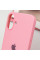 Силиконовый чехол Silicone Case Full Protective (AA) для Apple iPhone 16 Plus (6.7) - Розовый / Light pink - фото