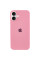 Силиконовый чехол Silicone Case Full Protective (AA) для Apple iPhone 16 Plus (6.7) - Розовый / Light pink - фото