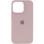 Силіконовий чохол Silicone Case Full Protective (AA) для Apple iPhone 16 Plus (6.7) - Сірий / Lavender