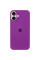 Силіконовий чохол Silicone Case Full Protective (AA) для Apple iPhone 16 Plus (6.7) - Фіолетовий / Grape - фото