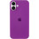 Силіконовий чохол Silicone Case Full Protective (AA) для Apple iPhone 16 Plus (6.7) - Фіолетовий / Grape