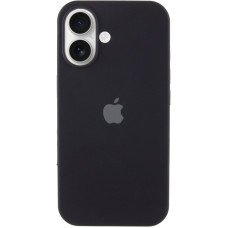Силіконовий чохол Silicone Case Full Protective (AA) для Apple iPhone 16 Plus (6.7) - Чорний / Black