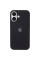 Силиконовый чехол Silicone Case Full Protective (AA) для Apple iPhone 16 Plus (6.7) - Черный / Black - фото