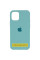 Силіконовий чохол Silicone Case Full Protective (AA) для Apple iPhone 16 Pro Max (6.9) - Бірюзовий / Marine Green - фото