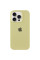 Силіконовий чохол Silicone Case Full Protective (AA) для Apple iPhone 16 Pro Max (6.9) - Жовтий / Mellow Yellow - фото