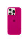 Силіконовий чохол Silicone Case Full Protective (AA) для Apple iPhone 16 Pro Max (6.9) - Червоний / Rose Red - фото