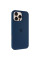 Силіконовий чохол Silicone Case Full Protective (AA) для Apple iPhone 16 Pro Max (6.9) - Синій / Blue Jay - фото