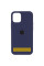 Силіконовий чохол Silicone Case Full Protective (AA) для Apple iPhone 16 Pro Max (6.9) - Темно-синій / Midnight blue - фото