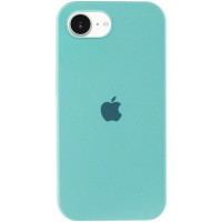 Силіконовий чохол Silicone Case Full Protective (AA) для Apple iPhone 16e (6.1) - Бірюзовий / Marine Green