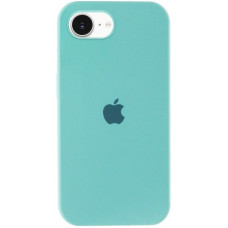 Силіконовий чохол Silicone Case Full Protective (AA) для Apple iPhone 16e (6.1) - Бірюзовий / Marine Green