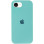 Силіконовий чохол Silicone Case Full Protective (AA) для Apple iPhone 16e (6.1) - Бірюзовий / Marine Green