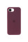 Силіконовий чохол Silicone Case Full Protective (AA) для Apple iPhone 16e (6.1) - Бордовий / Plum - фото