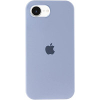 Силіконовий чохол Silicone Case Full Protective (AA) для Apple iPhone 16e (6.1) - Блакитний / Lilac Blue