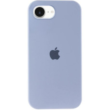 Силіконовий чохол Silicone Case Full Protective (AA) для Apple iPhone 16e / 17e (6.1) - Блакитний / Lilac Blue