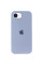 Силіконовий чохол Silicone Case Full Protective (AA) для Apple iPhone 16e (6.1) - Блакитний / Lilac Blue - фото