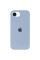 Силіконовий чохол Silicone Case Full Protective (AA) для Apple iPhone 16e (6.1) - Блакитний / Sweet Blue - фото